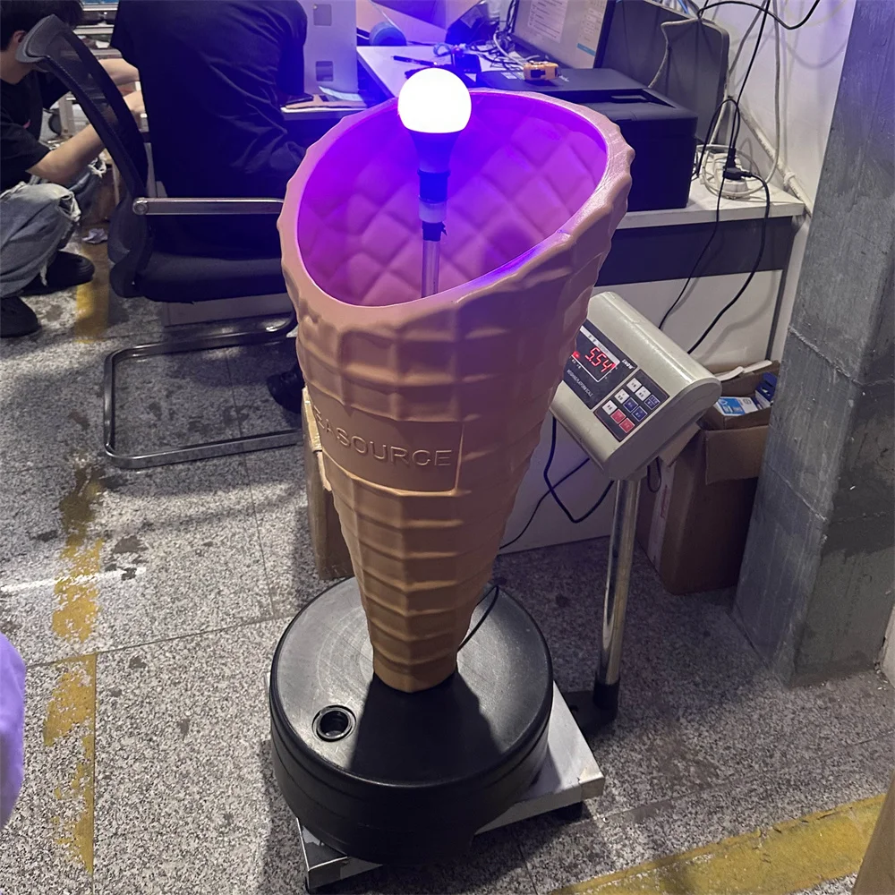 150cm Ice Cream Model Colorful Lig Model Light Dessert Shop Bar Light Bulb Super Large Sculpture Shape Durable Sturdy Exhibition
150cm Ice Cream Model Colorful Lig Model Light Dessert Shop Bar Light Bulb Super Large Sculpture Shape Durable Sturdy Exhibition