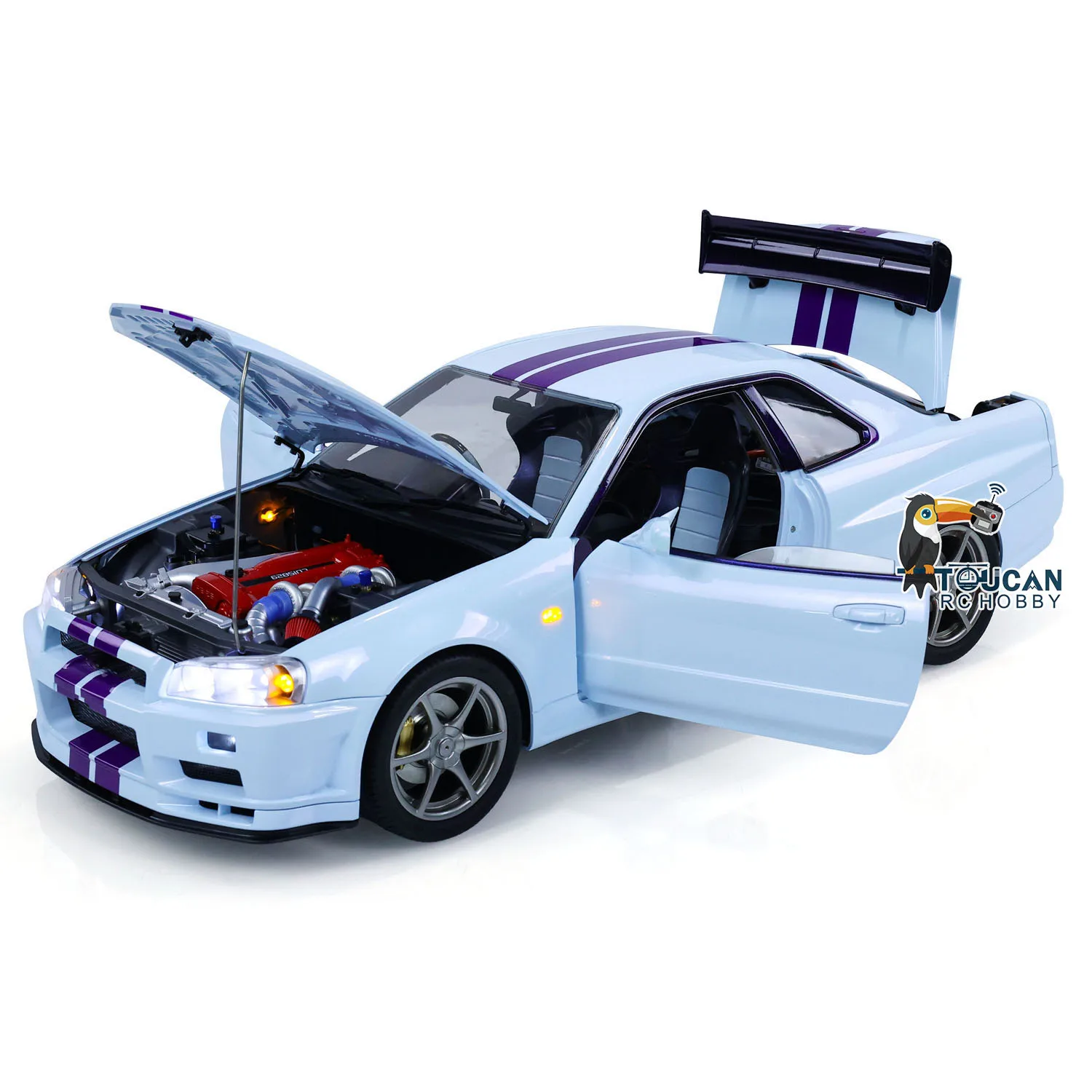 Capo R34 1/8 RC Высокоскоростной гоночный автомобиль 4WD Модель 4x4 Металлические RTR 2-скоростные дрейфующие автомобили со звуковым светом Курение Бесщеточный мотор-игрушка
Capo R34 1/8 RC Высокоскоростной гоночный автомобиль 4WD Модель 4x4 Металлические RTR 2-скоростные дрейфующие автомобили со звуковым светом Курение Бесщеточный мотор-игрушка
