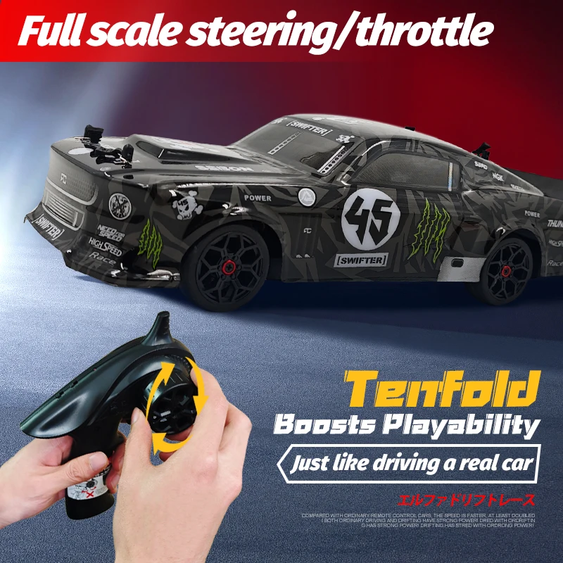 HAIBOXING 2193 1:18 Racing Drift RC Car 2,4G 4WD 50 км/ч Высокоскоростной гоночный электрический спортивный автомобиль с дистанционным управлением, игрушки для детей
HAIBOXING 2193 1:18 Racing Drift RC Car 2,4G 4WD 50 км/ч Высокоскоростной гоночный электрический спортивный автомобиль с дистанционным управлением, игрушки для детей