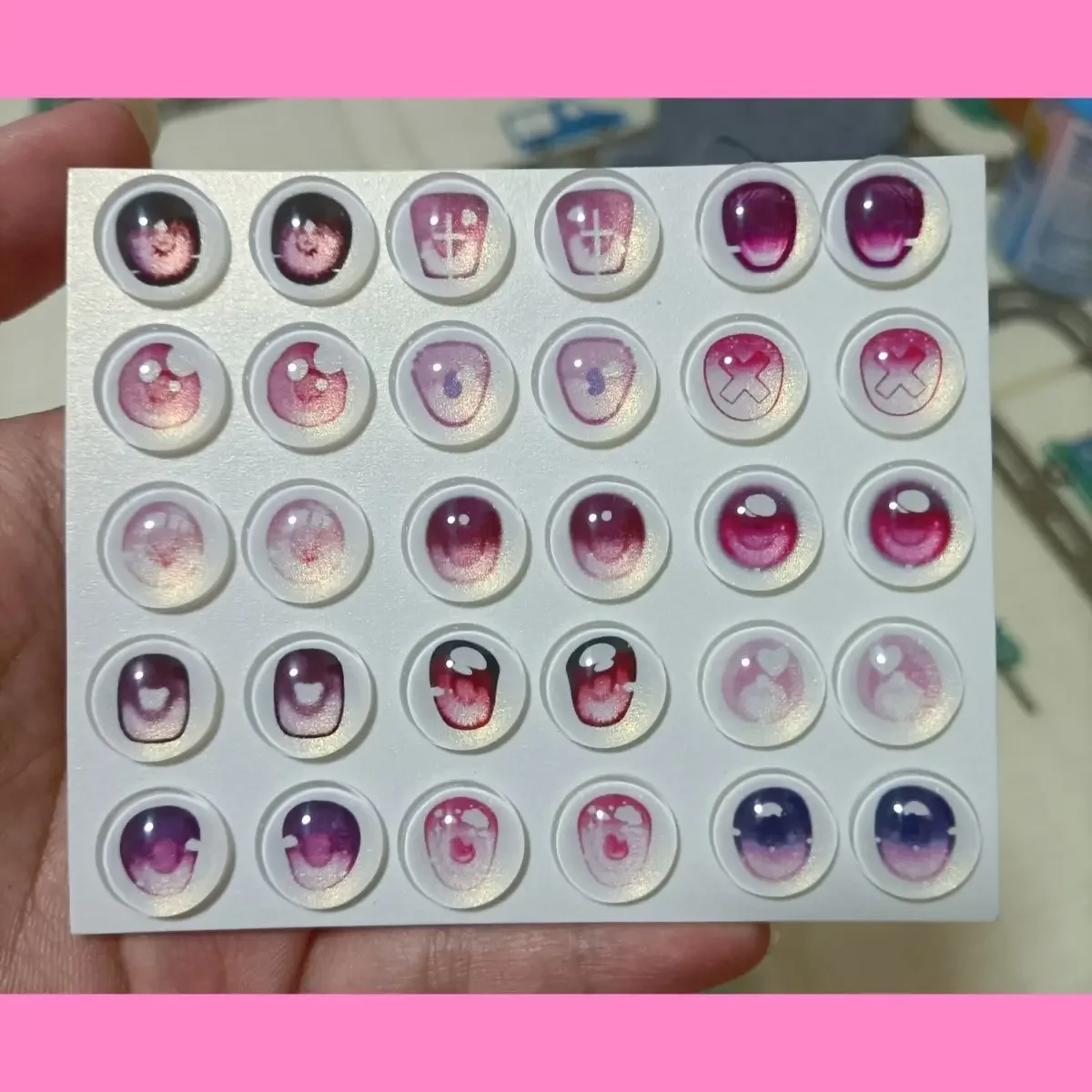 15 Pairs/set Doll's Eyes 10/12/14/16mm Glass Eyeball Cartoon Type Anime Eye Diy Girl Toys Dress Up Fashion Gift Doll Accessories
15 Pairs/set Doll's Eyes 10/12/14/16mm Glass Eyeball Cartoon Type Anime Eye Diy Girl Toys Dress Up Fashion Gift Doll Accessories