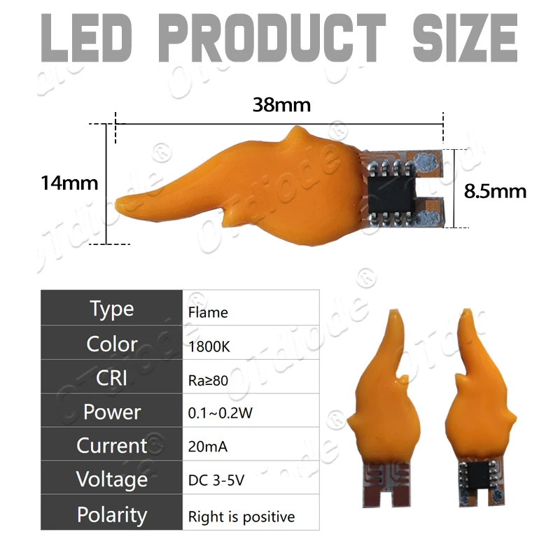 DC3-5V Led Cob Flash Candles Edison Flame LED Filament Diode Birthday Party Decoration Light Bulb Accessories Candle Light DIY
DC3-5V Led Cob Flash Candles Edison Flame LED Filament Diode Birthday Party Decoration Light Bulb Accessories Candle Light DIY