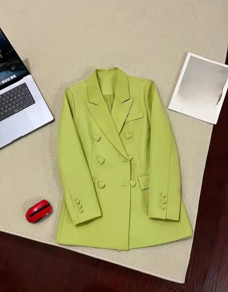 Autumn 2023 Women's Casual Loose Jaet Faionable Loose Fit Blouse Ele Office Wear Comfortable Ladies Suit
Autumn 2023 Women's Casual Loose Jaet Faionable Loose Fit Blouse Ele Office Wear Comfortable Ladies Suit