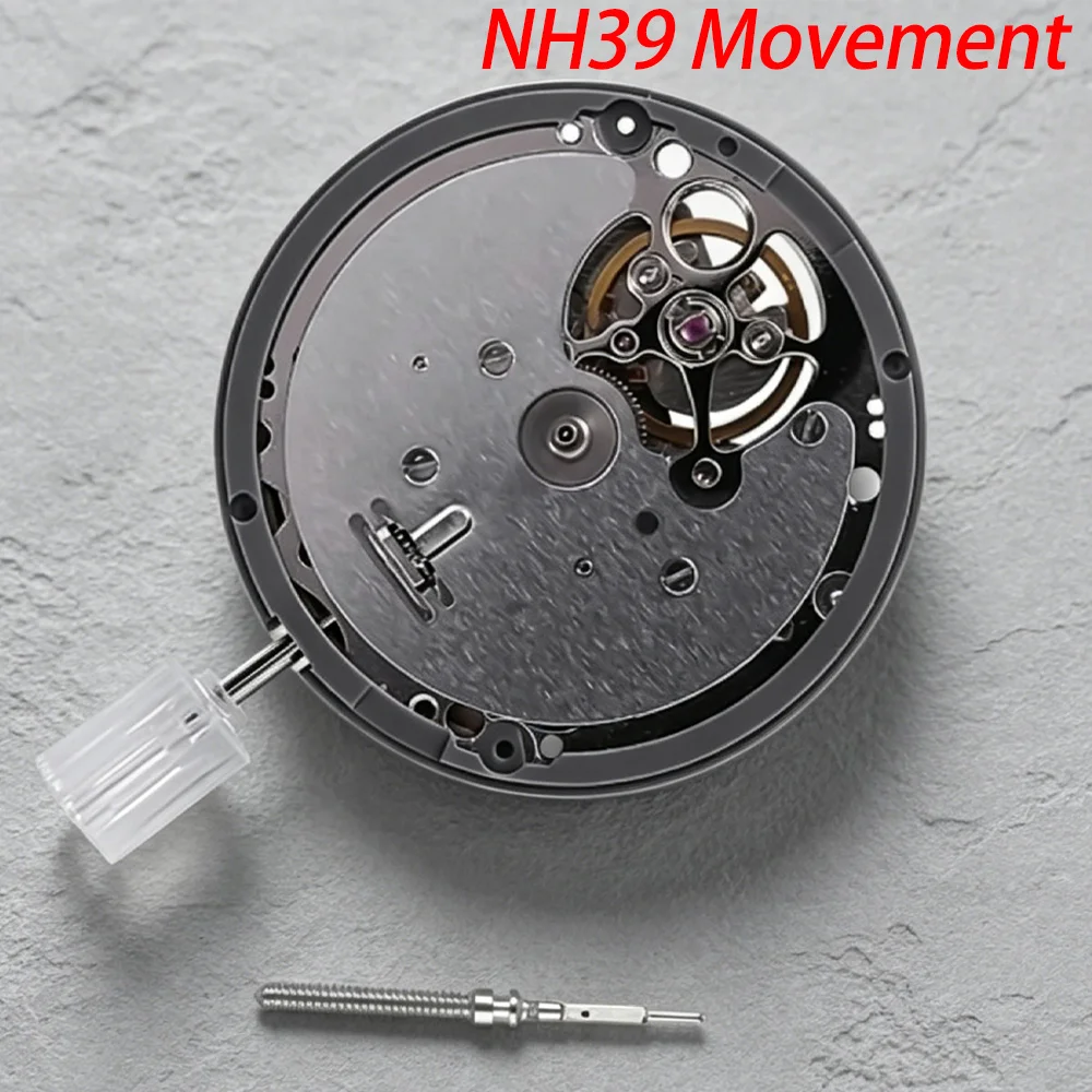 New Japanese NH39 Mechanical Movement Mod Automatic Watch Mechanism 24 Jewels High Accuracy NH39 Top Repair Parts Accessories
New Japanese NH39 Mechanical Movement Mod Automatic Watch Mechanism 24 Jewels High Accuracy NH39 Top Repair Parts Accessories