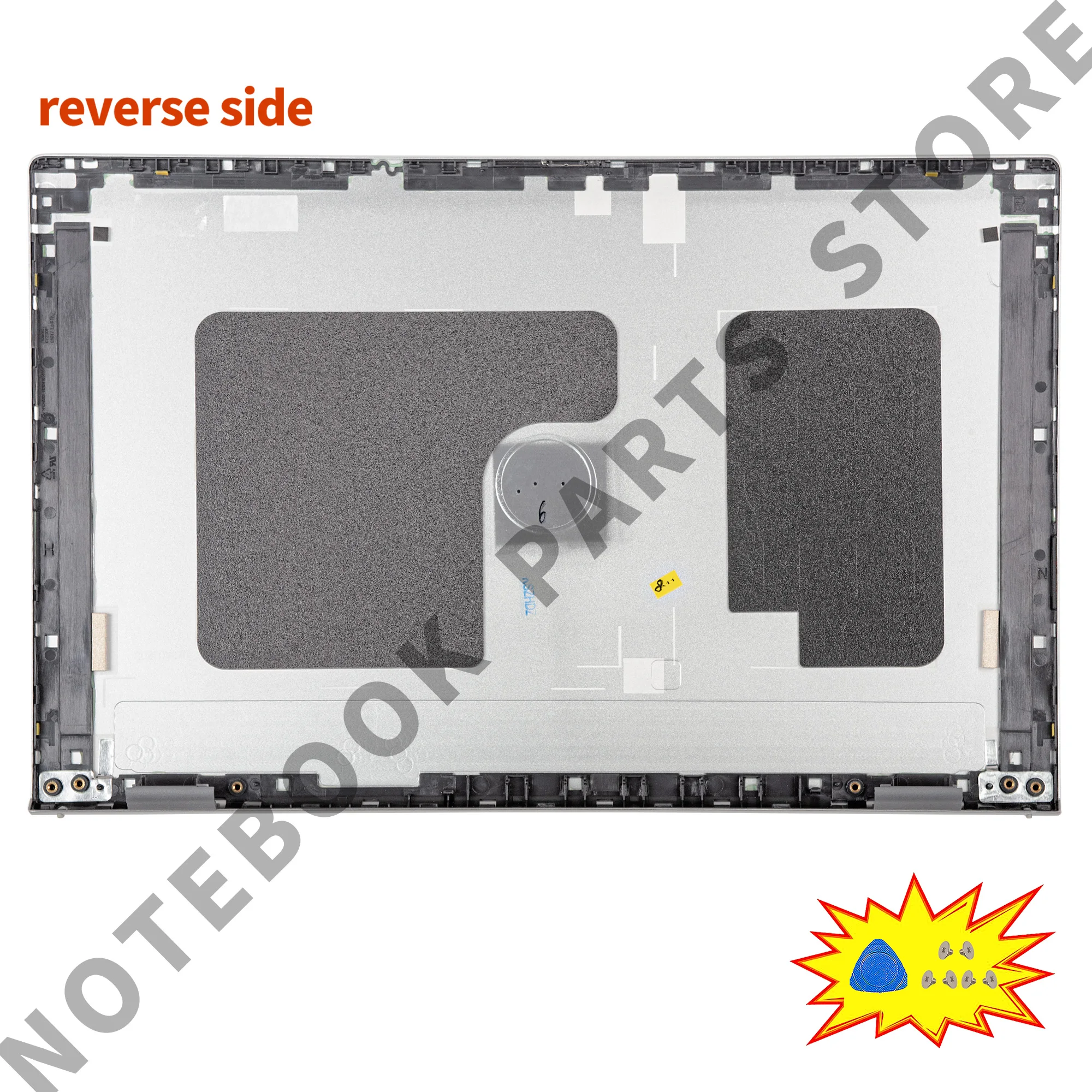 Новые детали для Inspiron 15 7510 7515 007DY0, задняя крышка 0165K0, рамка, подставка для рук, нижняя часть корпуса, петли, корпус для ноутбука, серебристый, 15,6 дюйма 
Новые детали для Inspiron 15 7510 7515 007DY0, задняя крышка 0165K0, рамка, подставка для рук, нижняя часть корпуса, петли, корпус для ноутбука, серебристый, 15,6 дюйма
