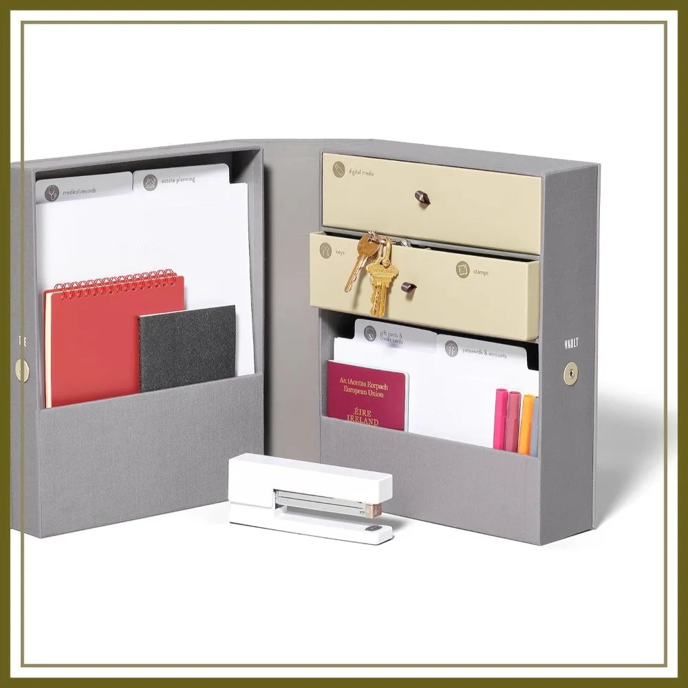 All-in-One Desk Organizer | Slate Gray – Keep Desk, Office, and Home Organized for Files, Documents, Stationery & Supplies
All-in-One Desk Organizer | Slate Gray – Keep Desk, Office, and Home Organized for Files, Documents, Stationery & Supplies