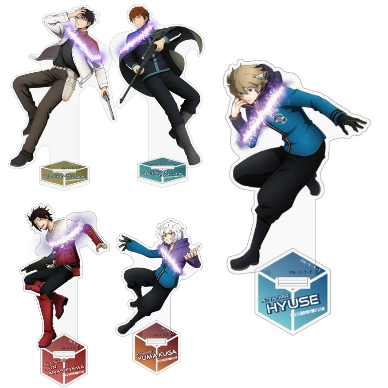 Science fiction anime World Trigger Transformation version 15cm Acrylic standing sign Desktop ornament Friends Christmas gifts
Science fiction anime World Trigger Transformation version 15cm Acrylic standing sign Desktop ornament Friends Christmas gifts