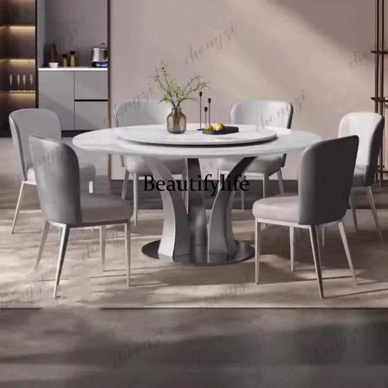 F182 Multifuctional Unique Home Table Modern Legs Metal Design Luxury Dining Table Restaurant Round Mesa De Comedor Kitchen Furn
F182 Multifuctional Unique Home Table Modern Legs Metal Design Luxury Dining Table Restaurant Round Mesa De Comedor Kitchen Furn