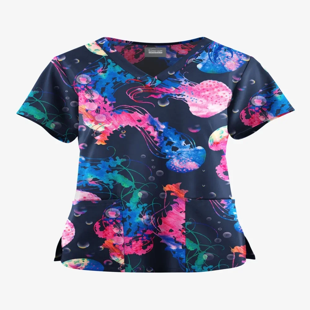 Short Sleeves Women's Clothes for Summer Free Shipping V-neck Crop Female T-shirts Cartoon Style Women's Clothes Big Pocket Tops
Short Sleeves Women's Clothes for Summer Free Shipping V-neck Crop Female T-shirts Cartoon Style Women's Clothes Big Pocket Tops