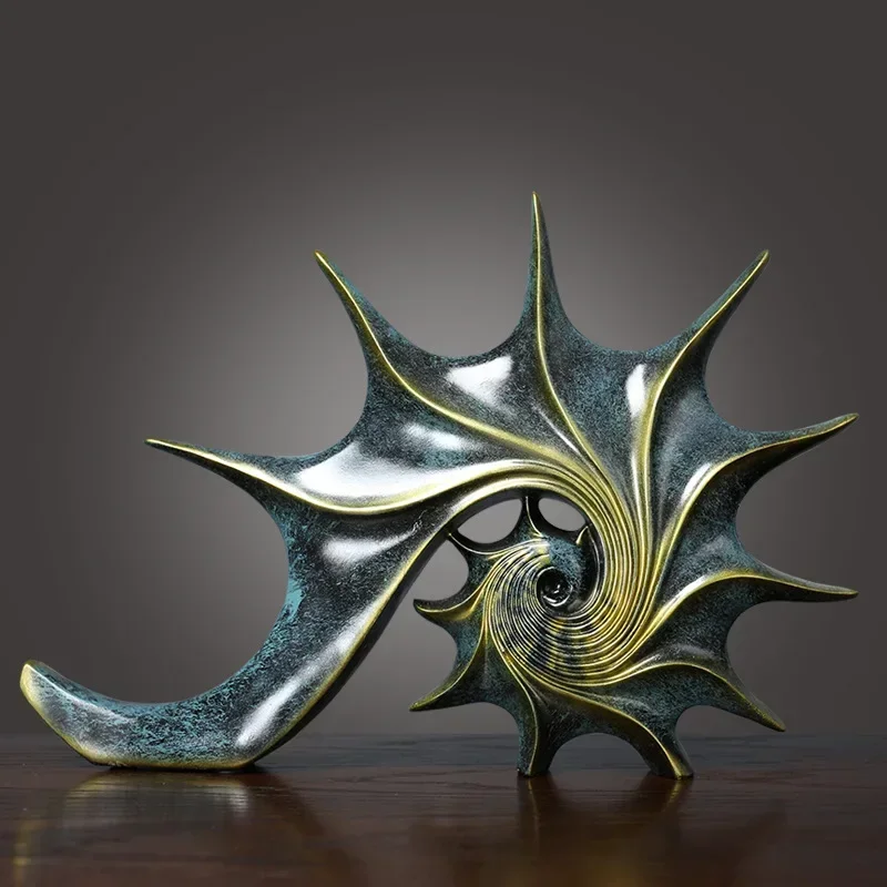 Nordic Retro Resin Shell Conch Ornaments Creative Light Luxury Home Decor Statue Crafts Simplified Office Sculptures Decoration
Nordic Retro Resin Shell Conch Ornaments Creative Light Luxury Home Decor Statue Crafts Simplified Office Sculptures Decoration