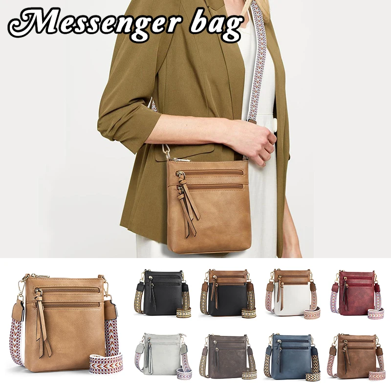 New Leather Double Zipper Women's Single Shoulder Crossbody Bag Retro Simple Phone Bag Crossbody Bag 2025 Women's bag
New Leather Double Zipper Women's Single Shoulder Crossbody Bag Retro Simple Phone Bag Crossbody Bag 2025 Women's bag