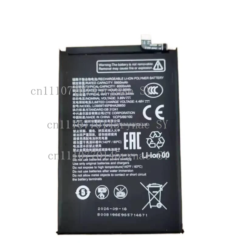 Genuine High Quality Li3959T45P8HA26650 For nubia neo2 5G Z2352N ZTE Phone Replacement Battery Batteria
Genuine High Quality Li3959T45P8HA26650 For nubia neo2 5G Z2352N ZTE Phone Replacement Battery Batteria