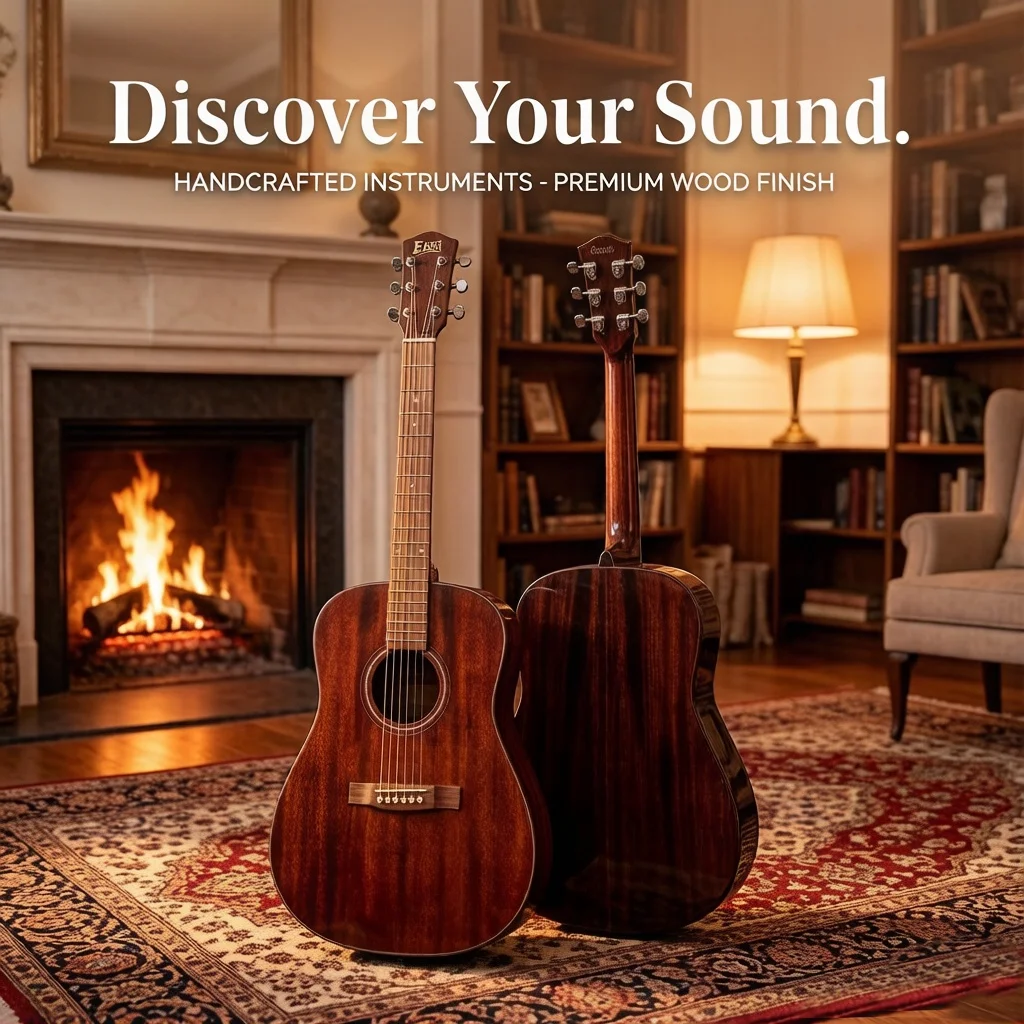 J461 41 Inch Dreadnought Acoustic Guitar Solid Mahogany Top Taiwan Made B Stock Minor Scratch Unbranded
J461 41 Inch Dreadnought Acoustic Guitar Solid Mahogany Top Taiwan Made B Stock Minor Scratch Unbranded