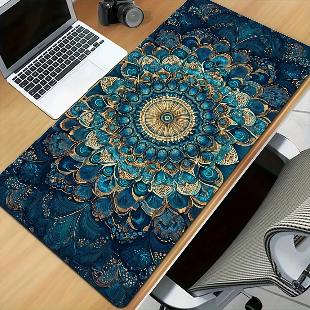 The Persian-style mouse pad with floral design is suitable for office or home use. It is a computer accessory that can be washed
The Persian-style mouse pad with floral design is suitable for office or home use. It is a computer accessory that can be washed
