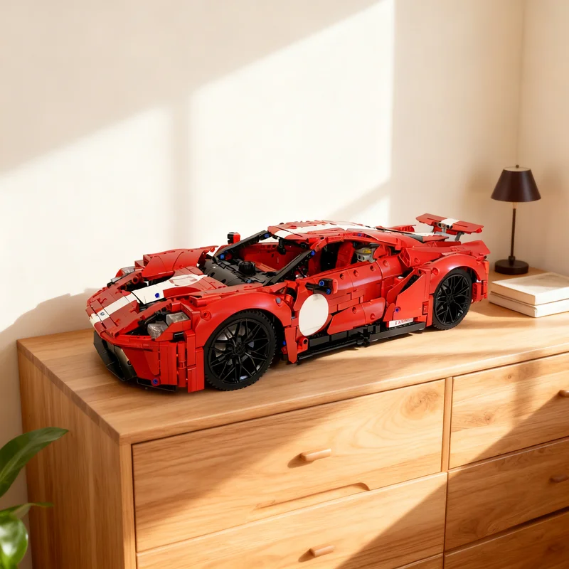 2717 деталей MOC 1:8 Ford GT: Техническая модель-конструктор. Креативный подарок, коллекционный декор для детей и взрослых, для дома и офиса.
2717 деталей MOC 1:8 Ford GT: Техническая модель-конструктор. Креативный подарок, коллекционный декор для детей и взрослых, для дома и офиса.