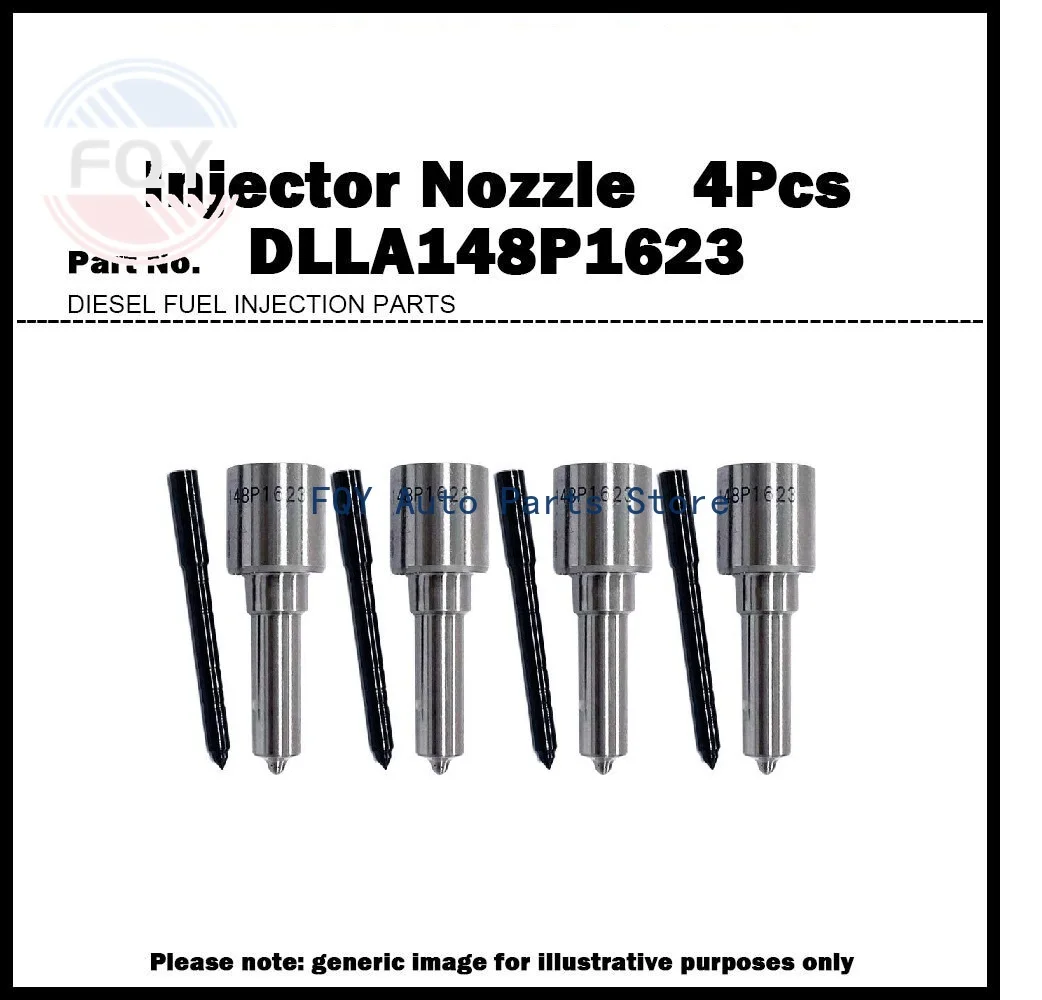 4X High Quality Fuel Injector Nozzle DLLA148P1623 For Nissan 0445110284 16600MA70A 0445110168
4X High Quality Fuel Injector Nozzle DLLA148P1623 For Nissan 0445110284 16600MA70A 0445110168