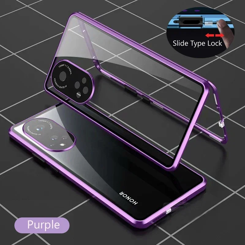 360° Full Protection Metal Magnetic Double Sided Glass Phone Case for Honor 50 70ProPlus 90 200 400 600 Lens Protection Cover
360° Full Protection Metal Magnetic Double Sided Glass Phone Case for Honor 50 70ProPlus 90 200 400 600 Lens Protection Cover