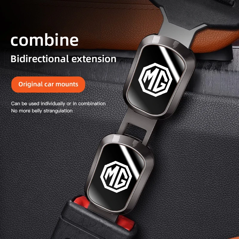 For MG Exclusive Zinc Alloy Shoulder Seat Belt Extend Button Wear-resistant Safety Extension Buckle Car Interior Decor Parts
For MG Exclusive Zinc Alloy Shoulder Seat Belt Extend Button Wear-resistant Safety Extension Buckle Car Interior Decor Parts