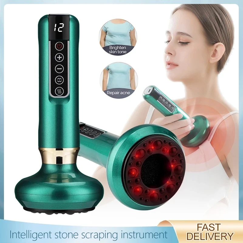Electric Scraping Machine Cupping Massager Vacuum Suction Cup Scraping Anti Fat Slimming Infrared Thermal Therapy Home Massage
Electric Scraping Machine Cupping Massager Vacuum Suction Cup Scraping Anti Fat Slimming Infrared Thermal Therapy Home Massage