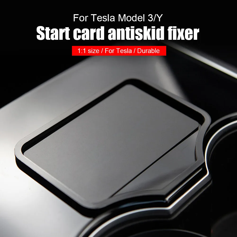 Suitable for Tesla Model 3/Y convenient key card limiter, central control storage patch, anti-slip, interior accessories
Suitable for Tesla Model 3/Y convenient key card limiter, central control storage patch, anti-slip, interior accessories
