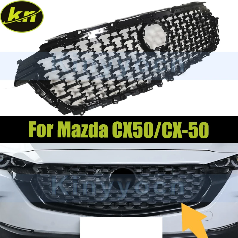 Car Front Bumper Radiator Grille For Mazda CX50/CX-50 Front Bumper Hood Grille Mask
Car Front Bumper Radiator Grille For Mazda CX50/CX-50 Front Bumper Hood Grille Mask