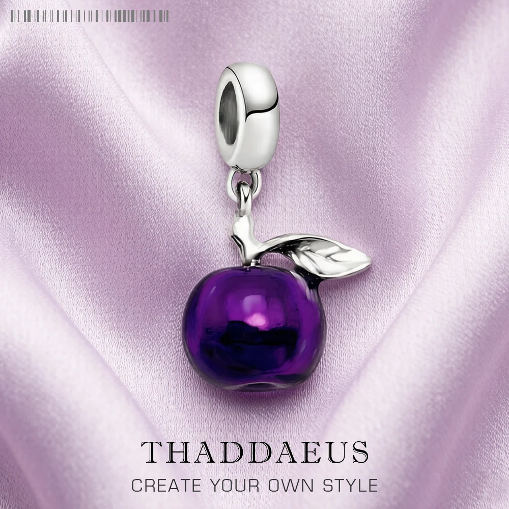Lovely Purple Enamel Apple Pendant Charm For Women Girls 925 Sterling Silver Jewelry Gift
Lovely Purple Enamel Apple Pendant Charm For Women Girls 925 Sterling Silver Jewelry Gift