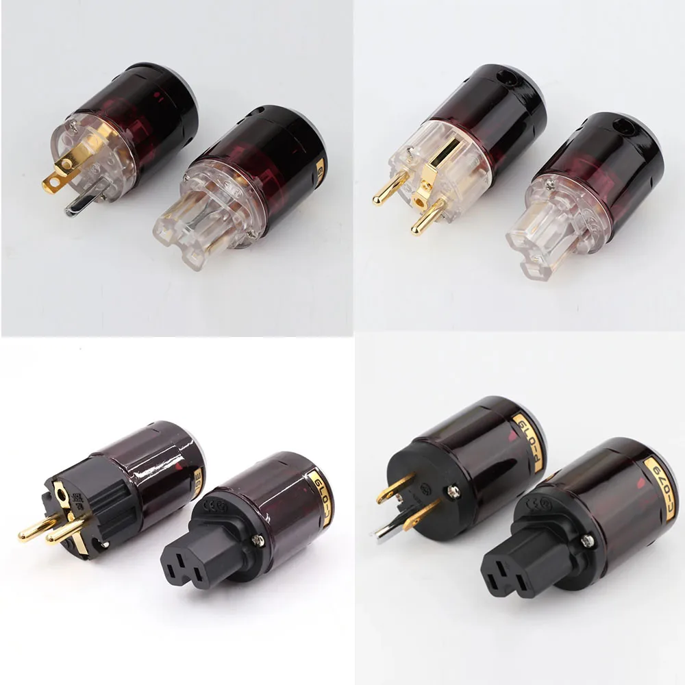 Pair 24K Gold Plated P079 US/EU Power Connector +C079 IEC Power Connector Hifi Audio Power Connector
Pair 24K Gold Plated P079 US/EU Power Connector +C079 IEC Power Connector Hifi Audio Power Connector