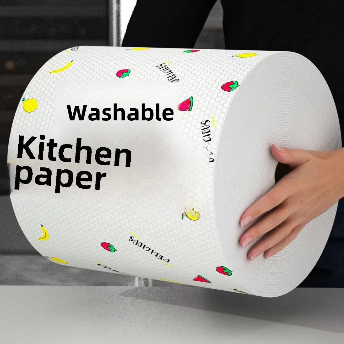 Lazy Person's Printed Kitchen Non-Stick Dry and Wet Two-in-One Daily Necessity Cleaning Cloth, Disposable Cleaning Rag
Lazy Person's Printed Kitchen Non-Stick Dry and Wet Two-in-One Daily Necessity Cleaning Cloth, Disposable Cleaning Rag