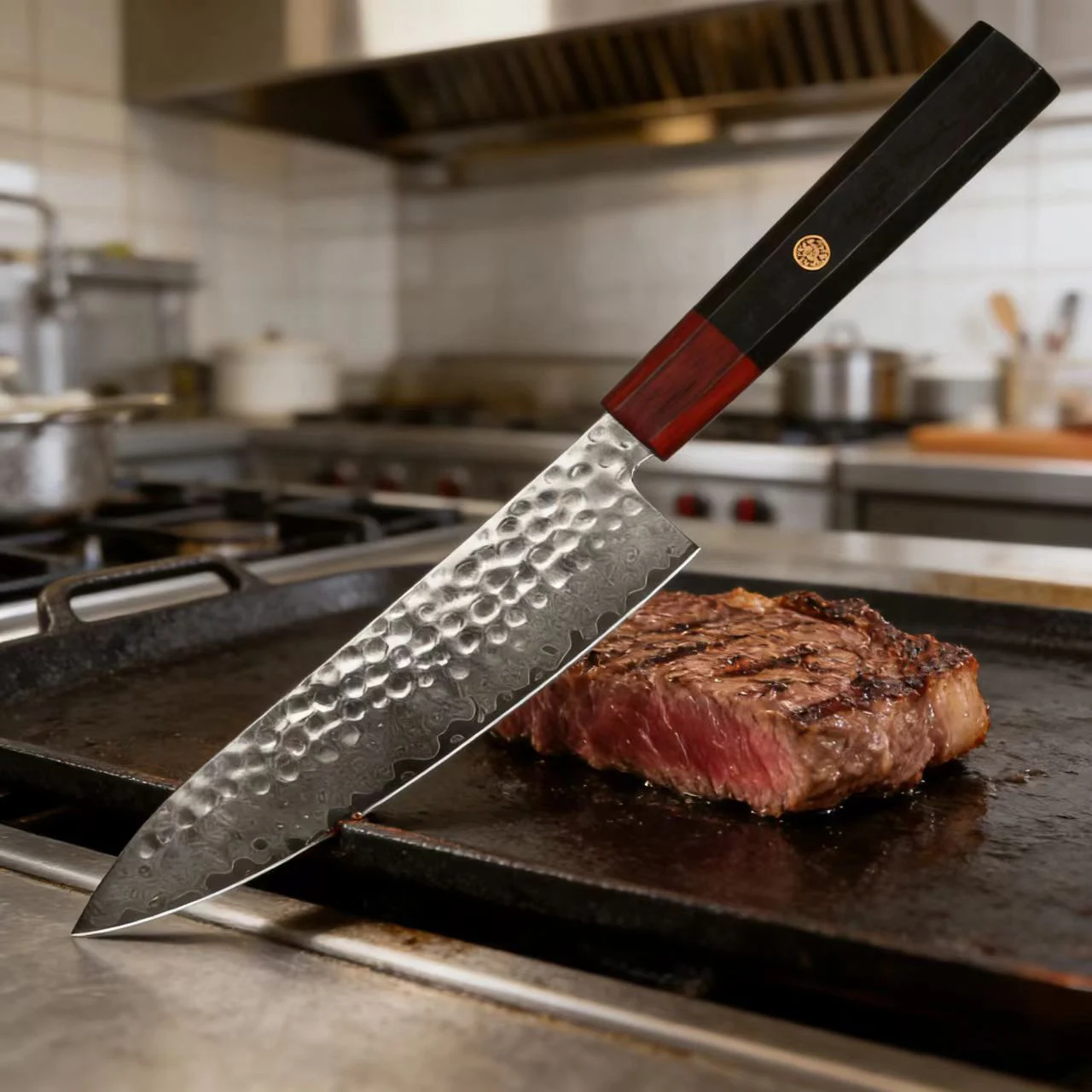 8 Inch Chef Knife 67-layers Damascus Steel VG-10 Blade Wood Handle Slicing Vegetables Cleaver Meat Handmade Forged Kitchen Knife
8 Inch Chef Knife 67-layers Damascus Steel VG-10 Blade Wood Handle Slicing Vegetables Cleaver Meat Handmade Forged Kitchen Knife