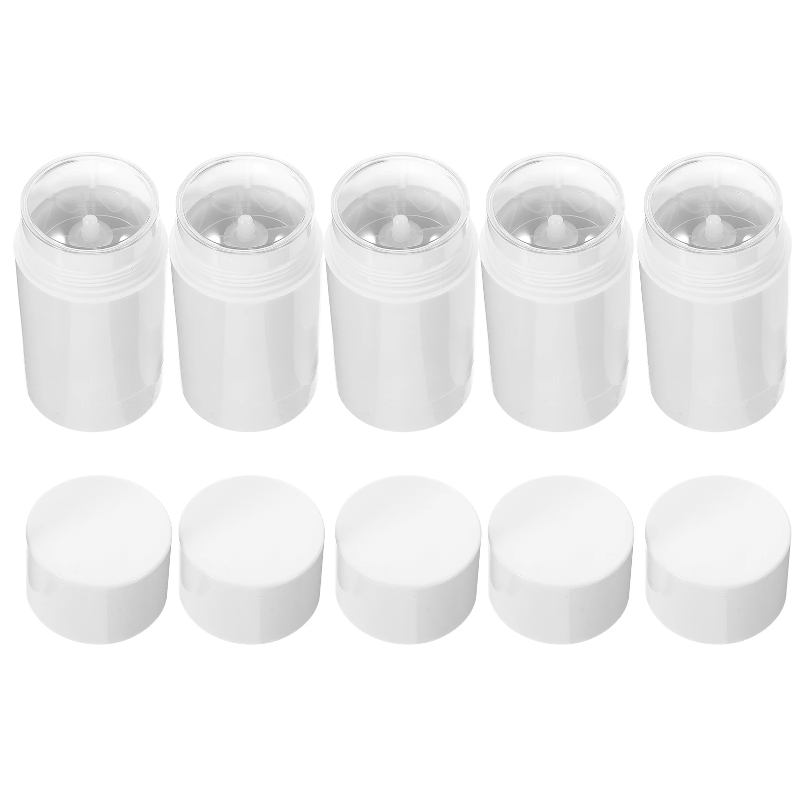 5pcs White Matte Straight Round Deodorant Balm Containers 75g Portable Reusable DIY Tubes Cream Holders Empty Bottles
5pcs White Matte Straight Round Deodorant Balm Containers 75g Portable Reusable DIY Tubes Cream Holders Empty Bottles