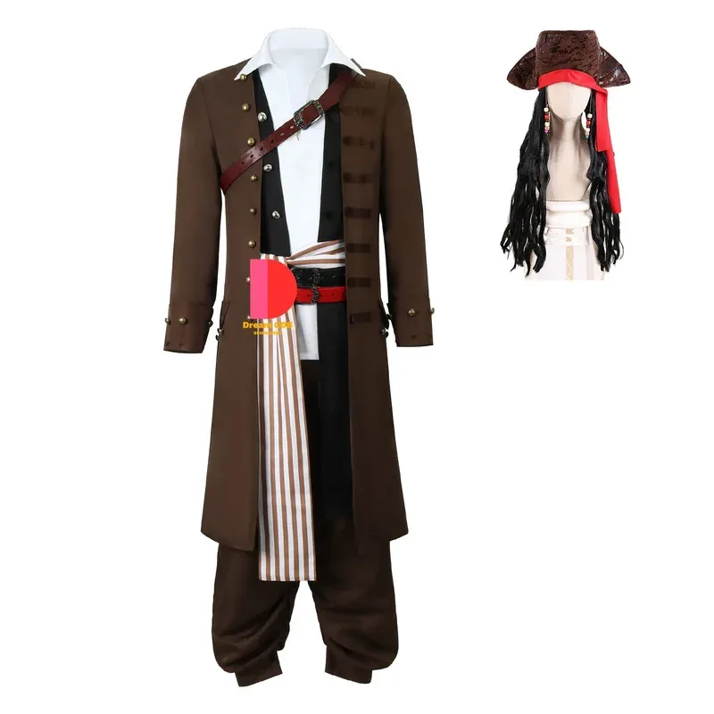 Best-selling Movie Pirates of The Caribbean Cosplay Costume Jack Sparrow Exclusive Design Costume for Men Budget-Friendly Adult
Best-selling Movie Pirates of The Caribbean Cosplay Costume Jack Sparrow Exclusive Design Costume for Men Budget-Friendly Adult