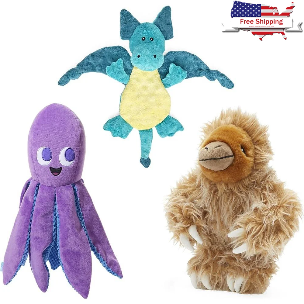 Best Squeaky Plush Dog Toys Bundle Medium and Large Dogs Interactive Chew Toys Thrashing and Cuddling Gordon Sloth and Friends
Best Squeaky Plush Dog Toys Bundle Medium and Large Dogs Interactive Chew Toys Thrashing and Cuddling Gordon Sloth and Friends