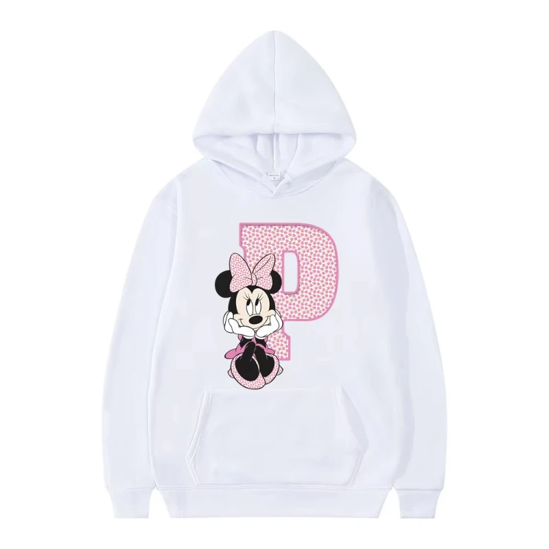 White Cartoon Hoodies Disney Letter A B C D Sweatshirts Girls Clothes Kawaii Pullover Anime Cartoons Woman and Men Casual Tops
White Cartoon Hoodies Disney Letter A B C D Sweatshirts Girls Clothes Kawaii Pullover Anime Cartoons Woman and Men Casual Tops