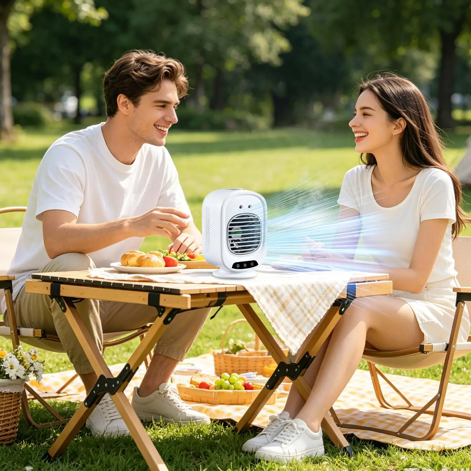 Air Conditioner Portable Fan 150 Degree Rotation Low Noise 3 Speeds Small Portable Air Conditioner For Home Bedroom Living Room
Air Conditioner Portable Fan 150 Degree Rotation Low Noise 3 Speeds Small Portable Air Conditioner For Home Bedroom Living Room