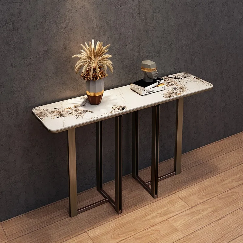 French Modern Console Table Luxury Elegant Trendy Simple Console Table For Hallway Porch Woonkamer Tafel Marmer Furniture
French Modern Console Table Luxury Elegant Trendy Simple Console Table For Hallway Porch Woonkamer Tafel Marmer Furniture