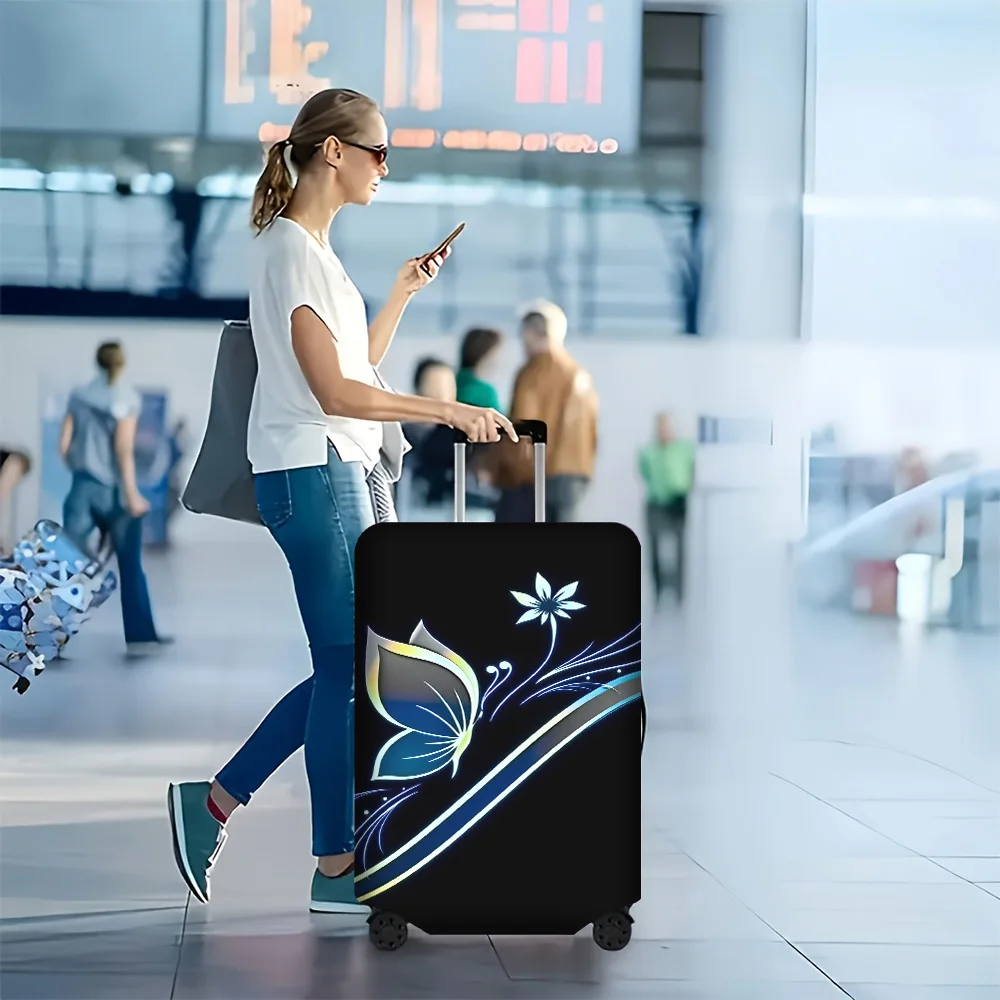 1-Piece Butterfly and Neon Strap luggage cover for luggage covers 18 – 32 inches; Dust and elastic travel accessories to effe
1-Piece Butterfly and Neon Strap luggage cover for luggage covers 18 – 32 inches; Dust and elastic travel accessories to effe
