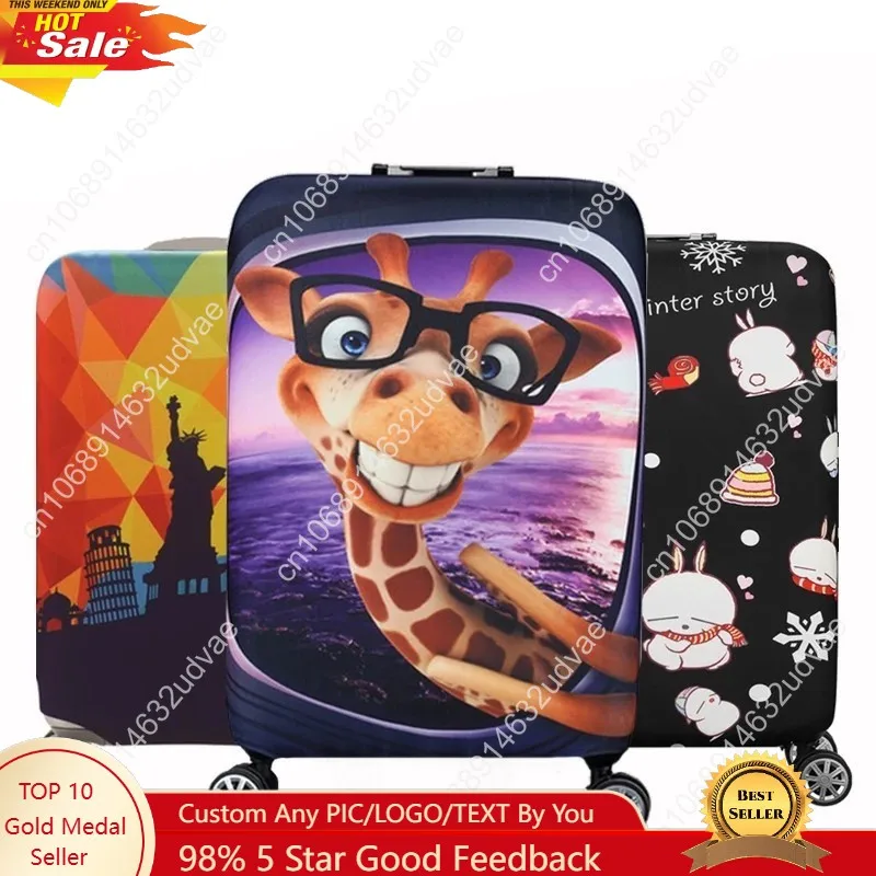 Travel Suitcase Protective Cover Luggage Case Thicker Travel Accessories Elastic Luggage Dust Cover Apply to 18''-32'' Suitcase
Travel Suitcase Protective Cover Luggage Case Thicker Travel Accessories Elastic Luggage Dust Cover Apply to 18''-32'' Suitcase