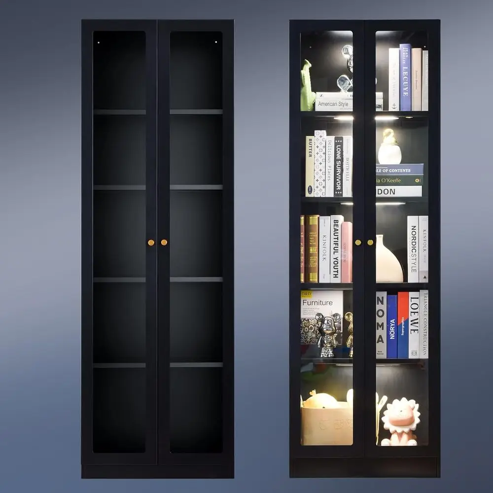 71 Tall 5-Tier Metal Bookshelf with Adjustable Shelves, Cabinet Display for Home Office, Living Room, Pantry, Assembly Required,
71 Tall 5-Tier Metal Bookshelf with Adjustable Shelves, Cabinet Display for Home Office, Living Room, Pantry, Assembly Required,