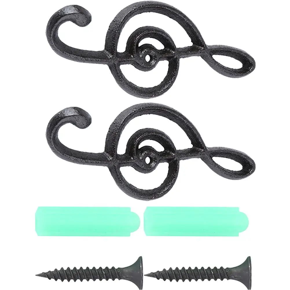 2Pcs Wall Mounted Hooks Iron Coat Hanger Wrought Metal Key Holder Rack Bath Kitchen Decorative Retro Hooks
2Pcs Wall Mounted Hooks Iron Coat Hanger Wrought Metal Key Holder Rack Bath Kitchen Decorative Retro Hooks