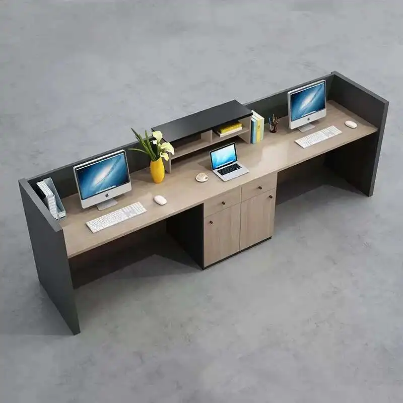 Modern Podium Reception Desks Standing Spa Standing Cashier Simple Office Lectern Business Mobile Empfangstheke Home Furniture
Modern Podium Reception Desks Standing Spa Standing Cashier Simple Office Lectern Business Mobile Empfangstheke Home Furniture