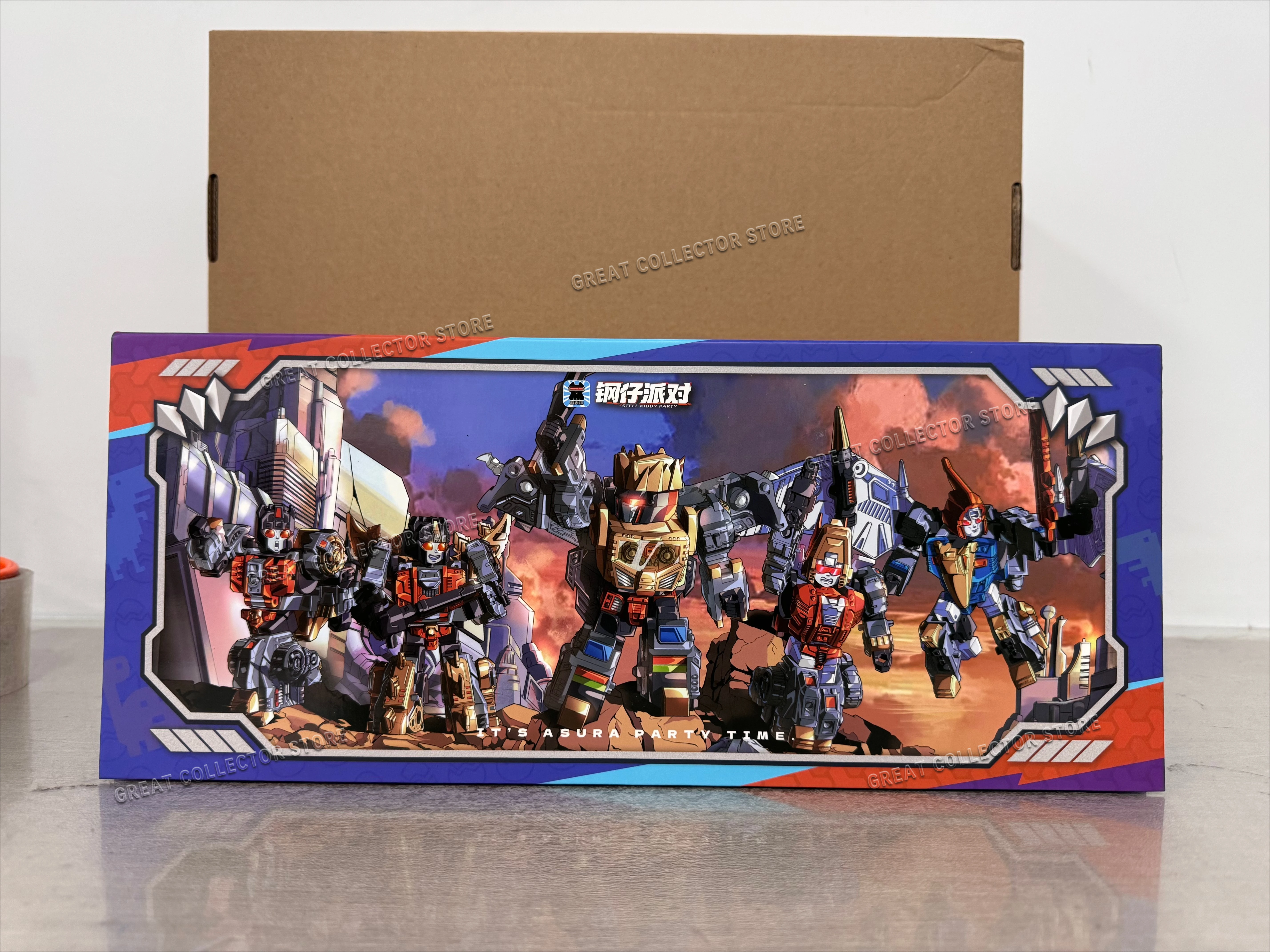 Laser Cat Steel Head JGM-SKP02 Beast Dinoking MINI 5 in 1 Combiner Form 17CM Transforming Toys
Laser Cat Steel Head JGM-SKP02 Beast Dinoking MINI 5 in 1 Combiner Form 17CM Transforming Toys