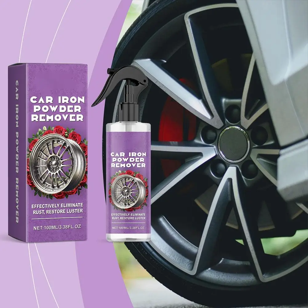 100ML Auto Iron Powder Remover Metal Paint Cleaner Iron Car Remover Spray Powder Maintenance Cleaning Rust C0N5
100ML Auto Iron Powder Remover Metal Paint Cleaner Iron Car Remover Spray Powder Maintenance Cleaning Rust C0N5