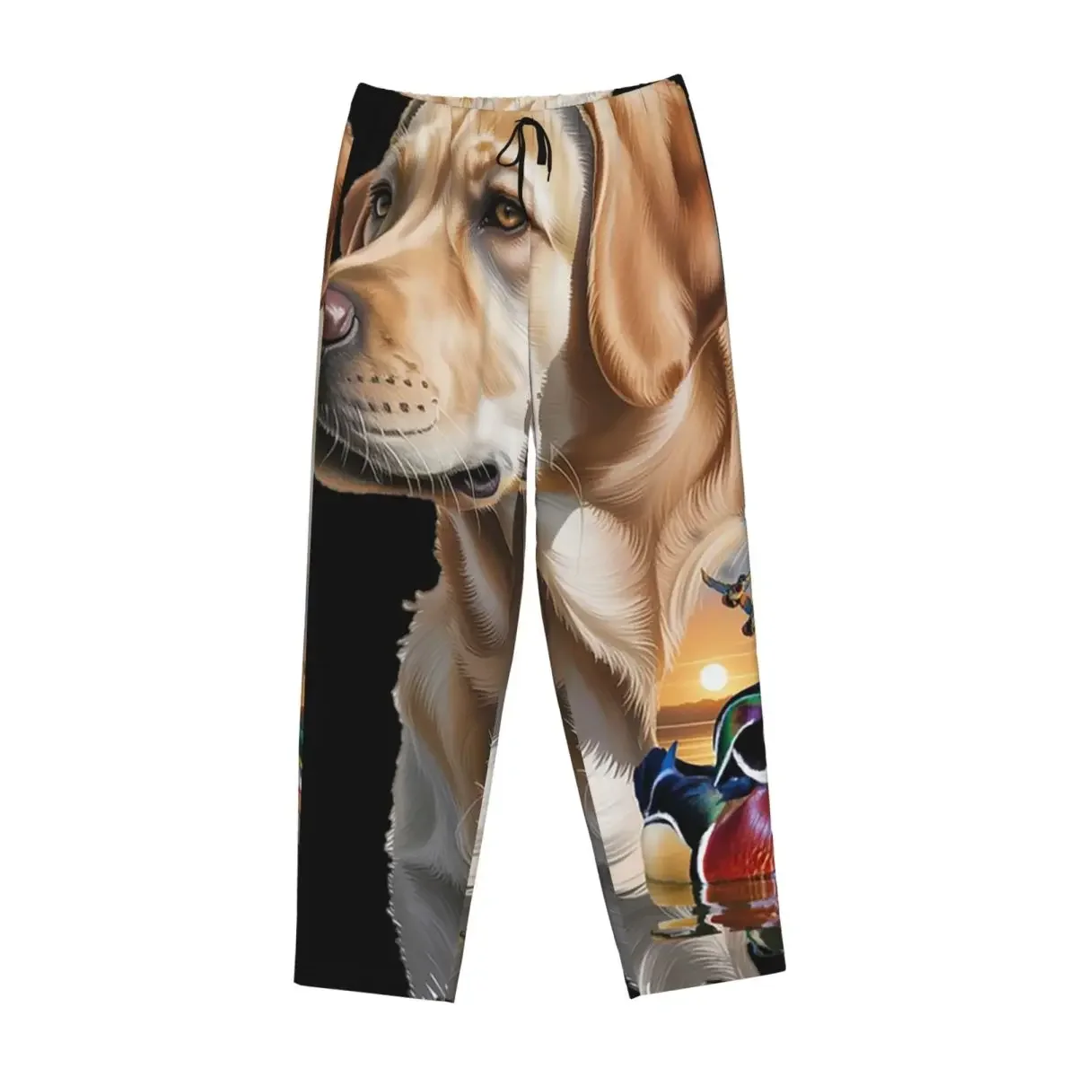 Custom Yellow Labrador And Wood Duck Sunrise Women Pajama Pants Lounge Sleep Sleepwear Bottoms with Pockets
Custom Yellow Labrador And Wood Duck Sunrise Women Pajama Pants Lounge Sleep Sleepwear Bottoms with Pockets