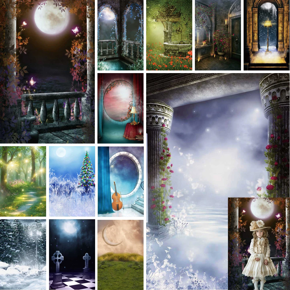 MOON.QG Cake Smash Girls Fairy Backdrop For Party Baby Princess Castle Fantasy Birthday Photography Background Birthday Decor
MOON.QG Cake Smash Girls Fairy Backdrop For Party Baby Princess Castle Fantasy Birthday Photography Background Birthday Decor