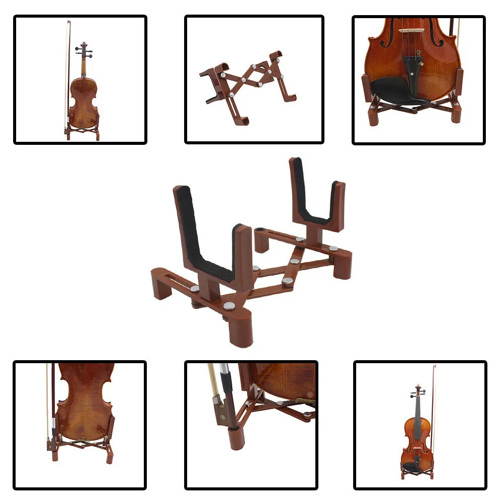 1pc Foldable Violin Stand Portable Floor Bracket ABS Material Lightweight Sturdy Design For Musical Instruments Violin Stand
1pc Foldable Violin Stand Portable Floor Bracket ABS Material Lightweight Sturdy Design For Musical Instruments Violin Stand