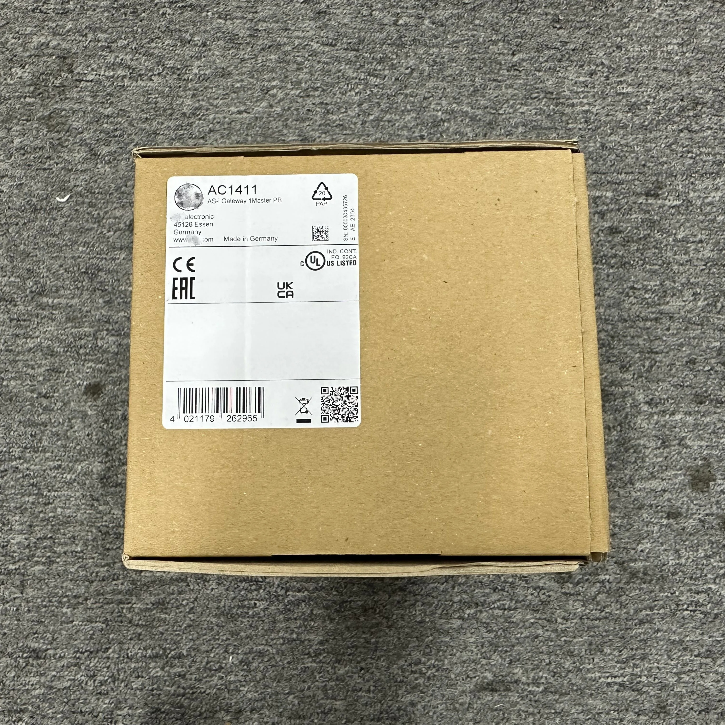 New & Original IFM Electric Inductive Sensor ID5005 Proximity Switch IDE3060-FPKG
New & Original IFM Electric Inductive Sensor ID5005 Proximity Switch IDE3060-FPKG