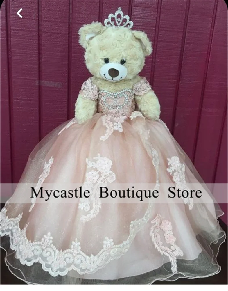 Pink Tulle Off The Shoulder Special Link For Personalized Quinceanera Teddy Bear Dress Beaded Appliques
Pink Tulle Off The Shoulder Special Link For Personalized Quinceanera Teddy Bear Dress Beaded Appliques