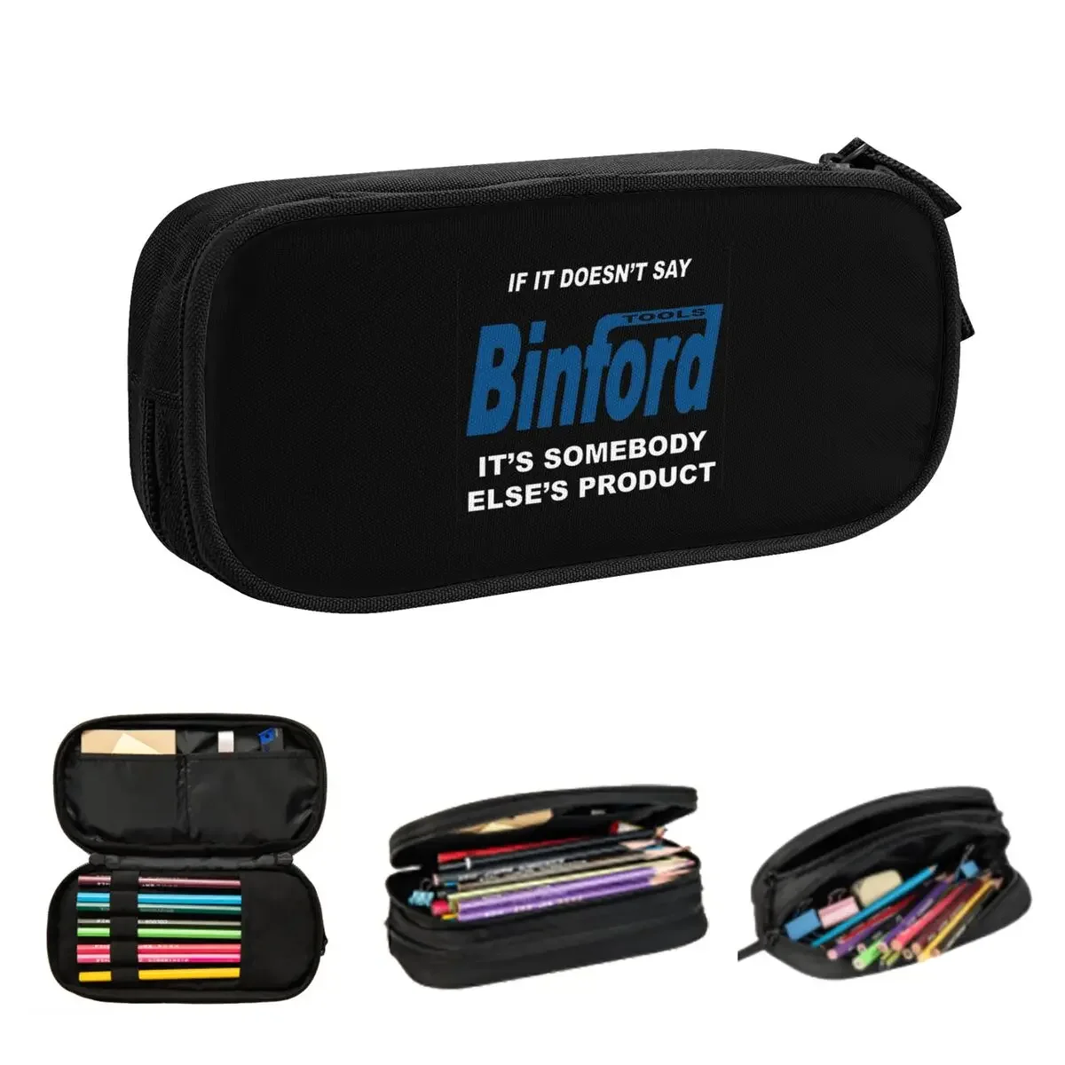 Binford Tools Pencil Cases for Students School Pen Box Pencil Bag Large Capacity Pencil Pouch Storage Stationery Supplies
Binford Tools Pencil Cases for Students School Pen Box Pencil Bag Large Capacity Pencil Pouch Storage Stationery Supplies