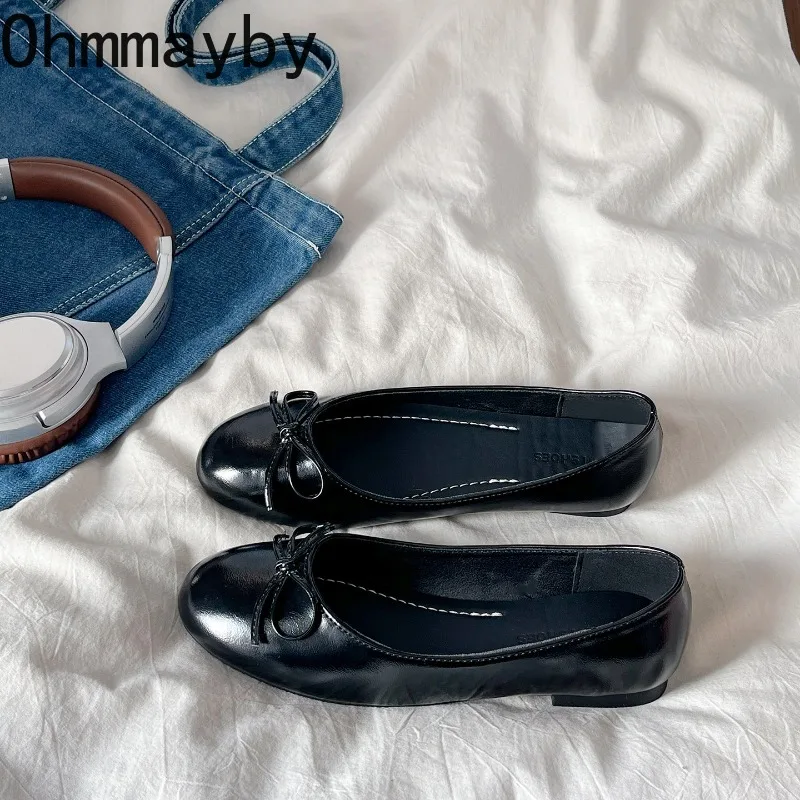 Designer Spring Slip On Women Ballet Flats Comfort Round Toe Soft Sole Leather Shoes Ladies Eelgant Dress Mary Jane Shoes
Designer Spring Slip On Women Ballet Flats Comfort Round Toe Soft Sole Leather Shoes Ladies Eelgant Dress Mary Jane Shoes