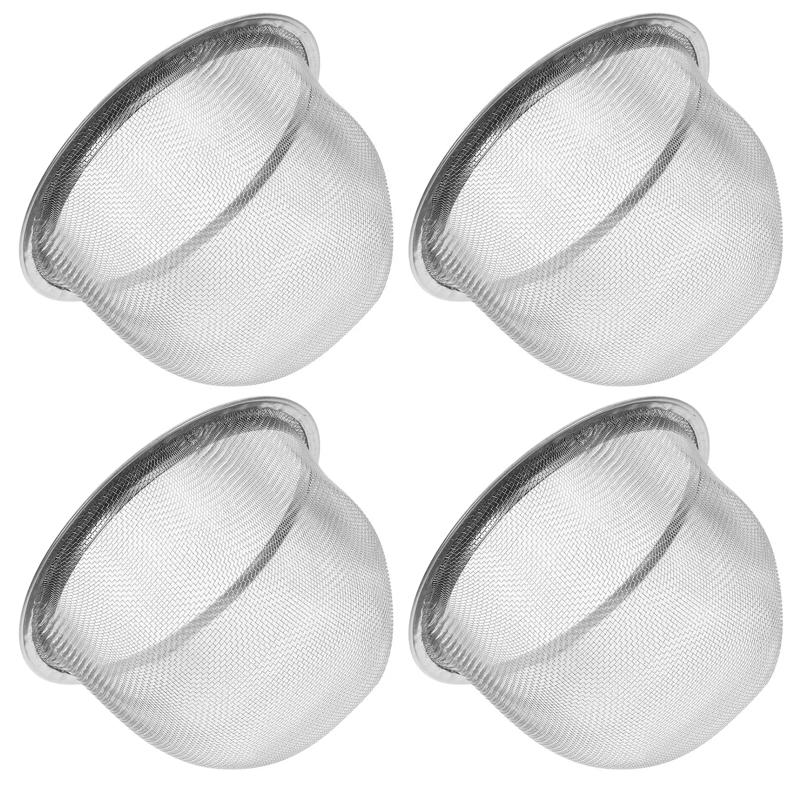 4 Pcs Tea Filter Stainless Steel Infuser for Pot Mesh Filters Loose Household Strainer Extra Fine Travel
4 Pcs Tea Filter Stainless Steel Infuser for Pot Mesh Filters Loose Household Strainer Extra Fine Travel