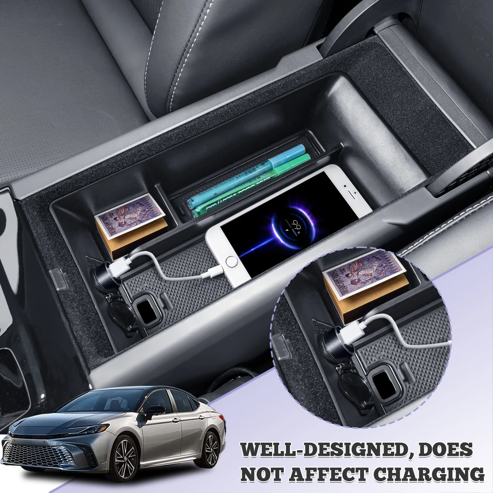 For Toyota Camry 2025 9th Gen (LE/SE/XLE/XSE) Center Console Organizer Storage Box Armrest Car Interior Car Tray Accessories
For Toyota Camry 2025 9th Gen (LE/SE/XLE/XSE) Center Console Organizer Storage Box Armrest Car Interior Car Tray Accessories